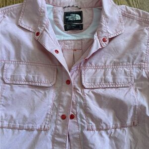 North face hiking button down